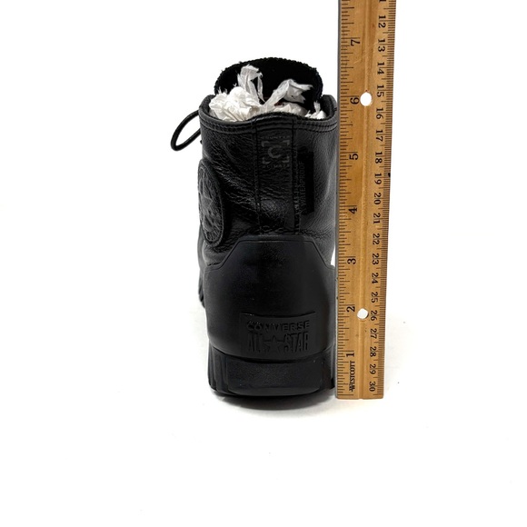 Leather Converse All Star Weatherproof High-Tops Boots Sneakers Unisex - Picture 16 of 16